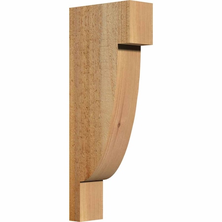 Ekena Millwork Alpine Rough Sawn Corbel, Western Red Cedar, 4"W x 10"D x 26"H COR04X10X26ALP00RWR
